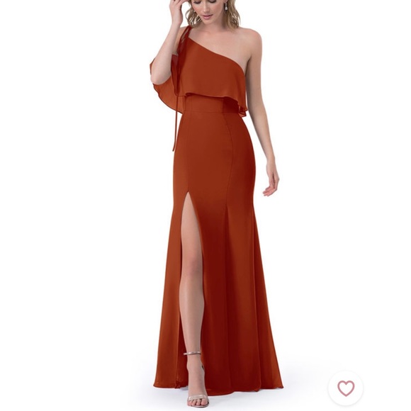Azazie Dresses & Skirts - Azazie Paprika Modella Bridesmaid Dress